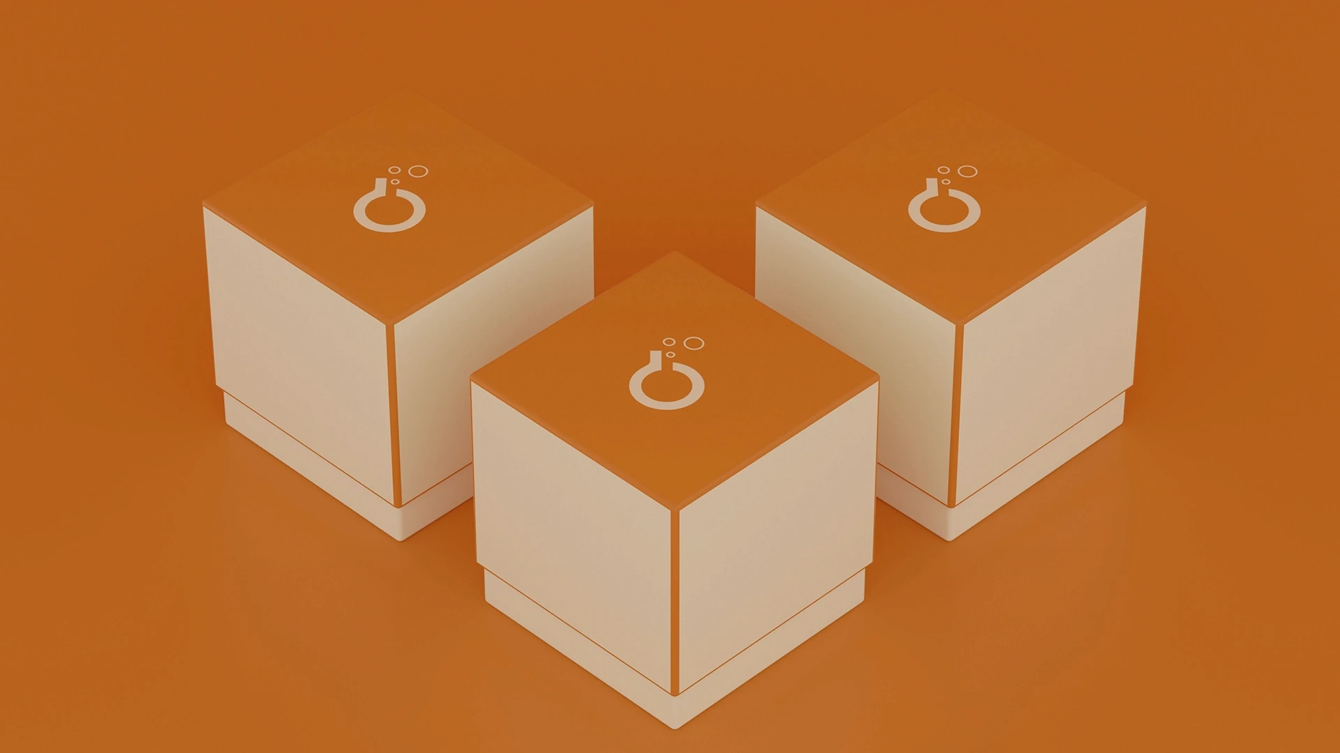 Branded lifestyle shot of Caring Compounds all natural skin care range