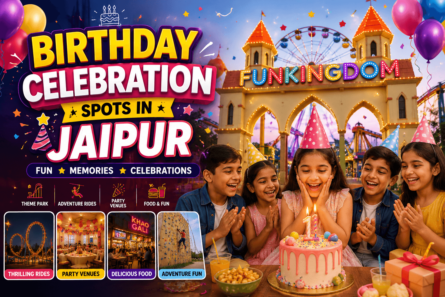Birthday Celebration Spots in Jaipur