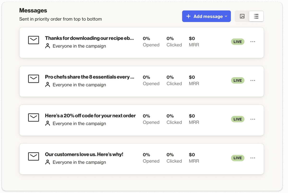 lead nurturing email marketing 