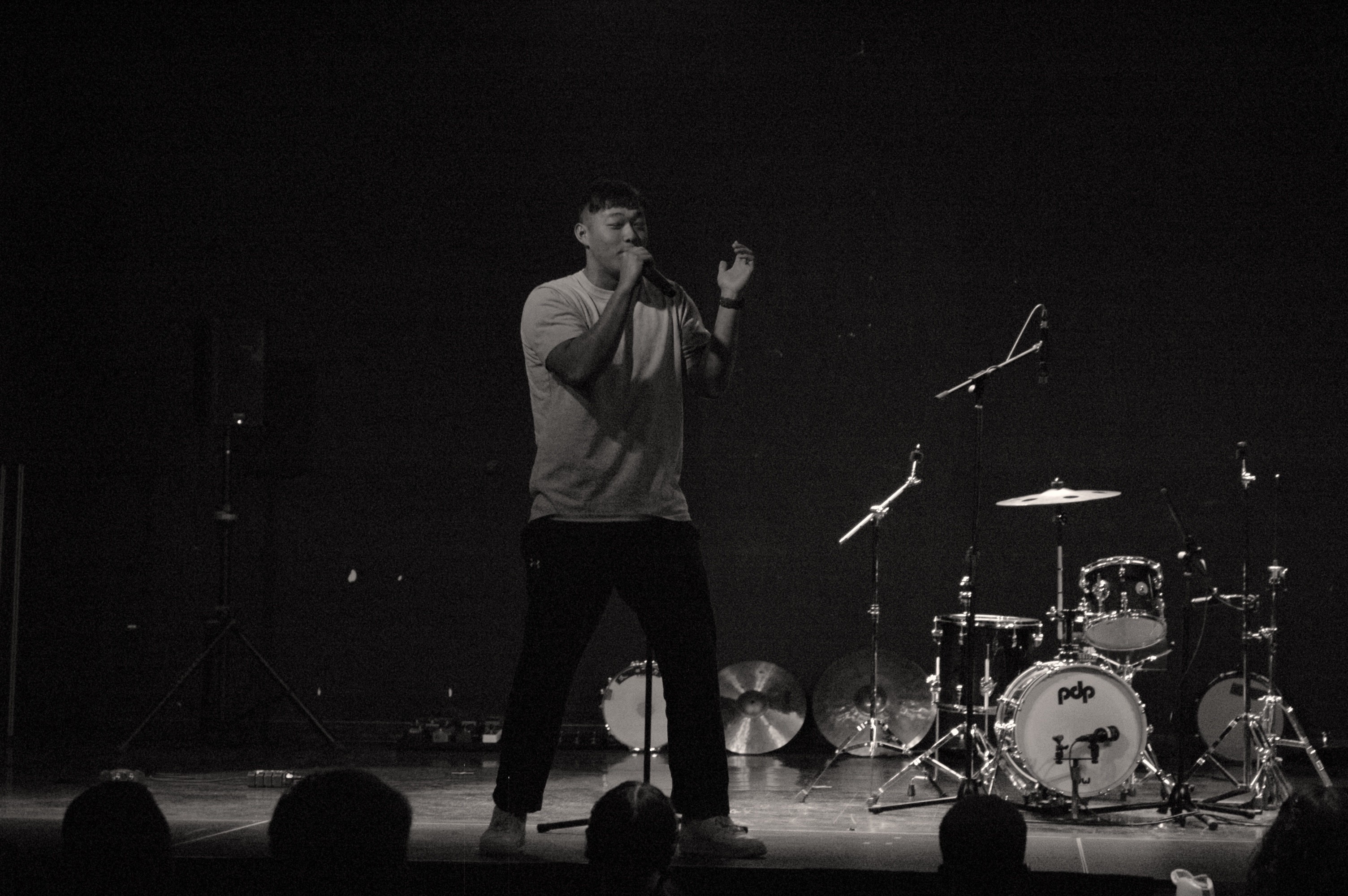 CTO Chop performing on stage
