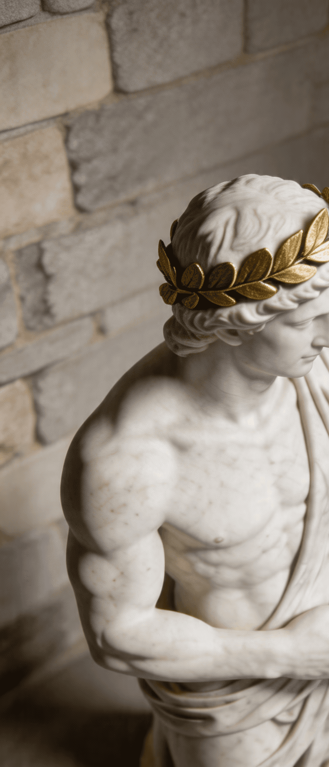 Close-up of hands gently holding a piece of translucent, iridescent material that glows with prismatic light and fine textures against a dark background.