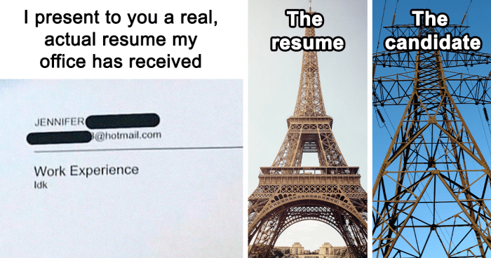 Lighthearted take on the amusing challenges recruiters face when dealing with candidates.