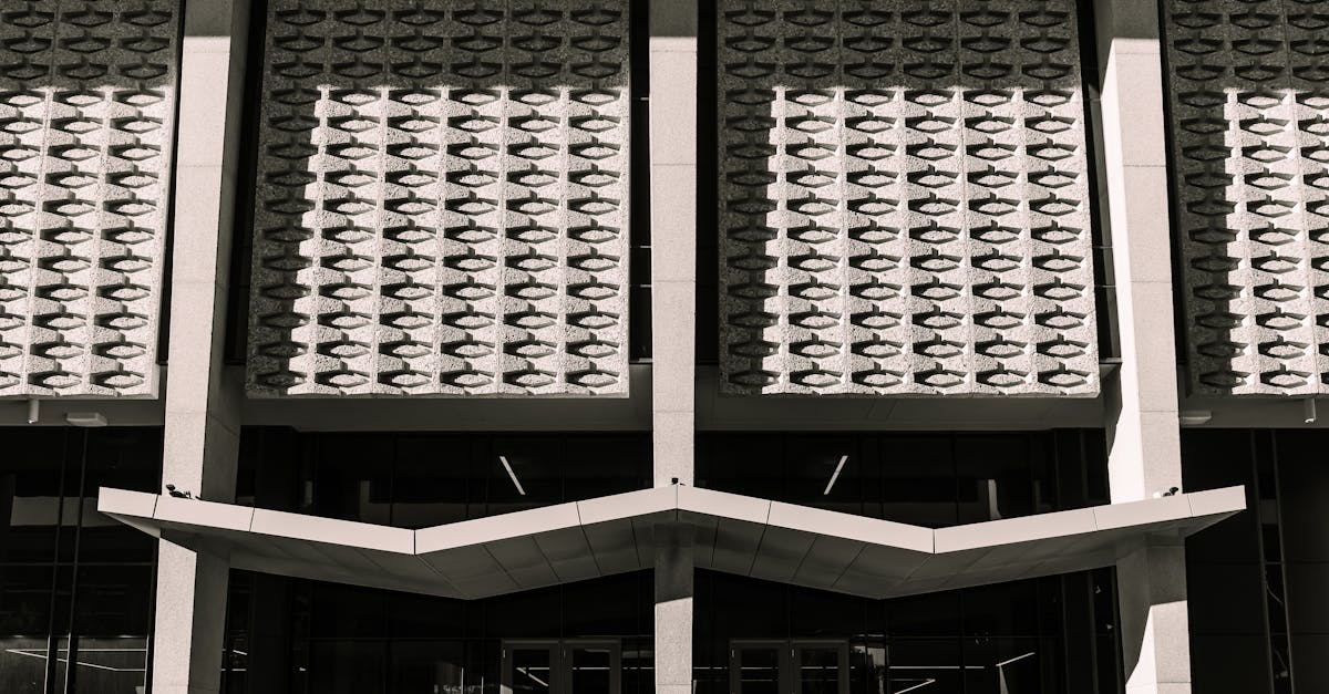 Detailed view of Arizona State University building facade in Tempe, showcasing modern architecture.