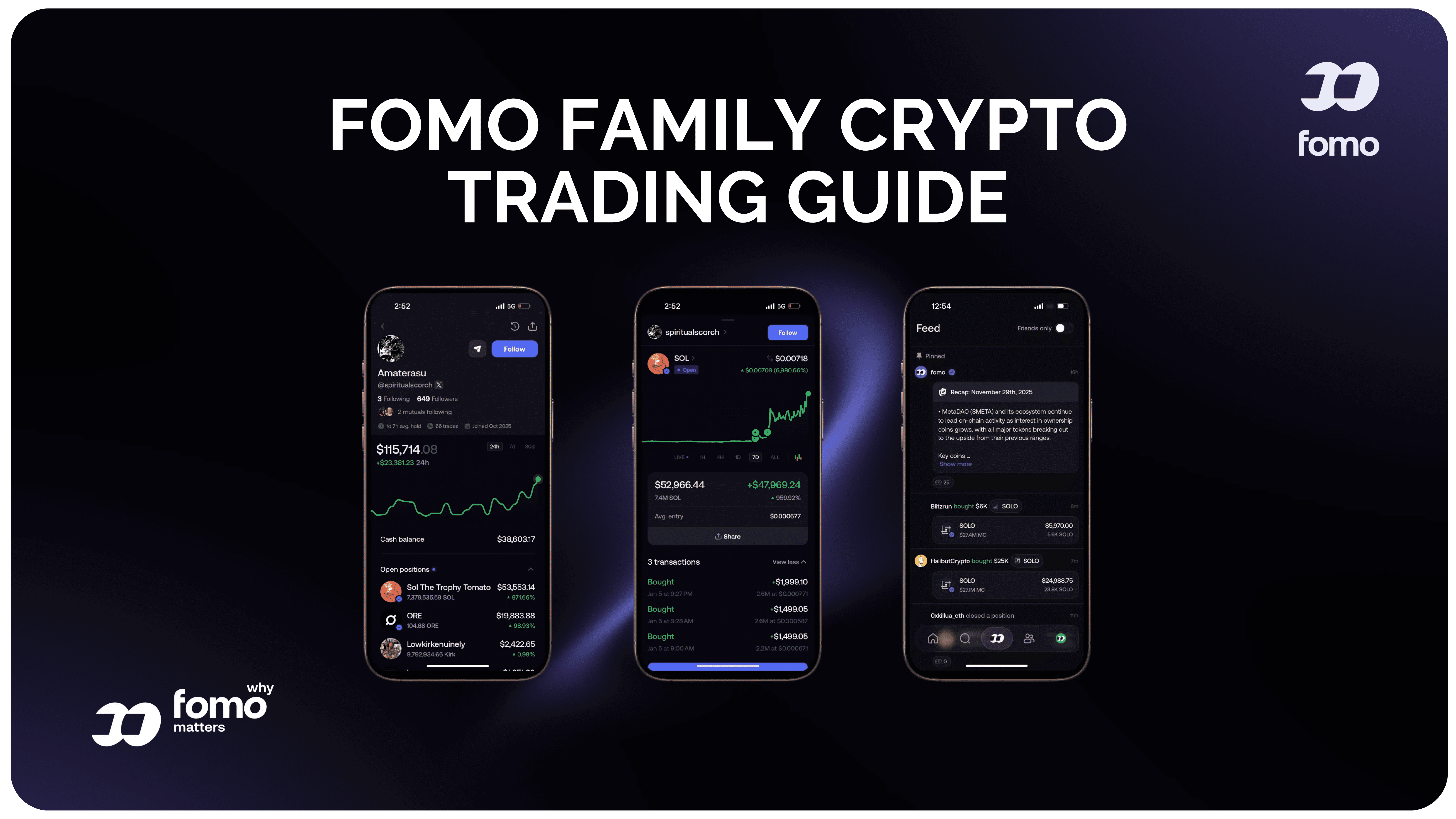 fomo family crypto trading mobile app setup complete guide