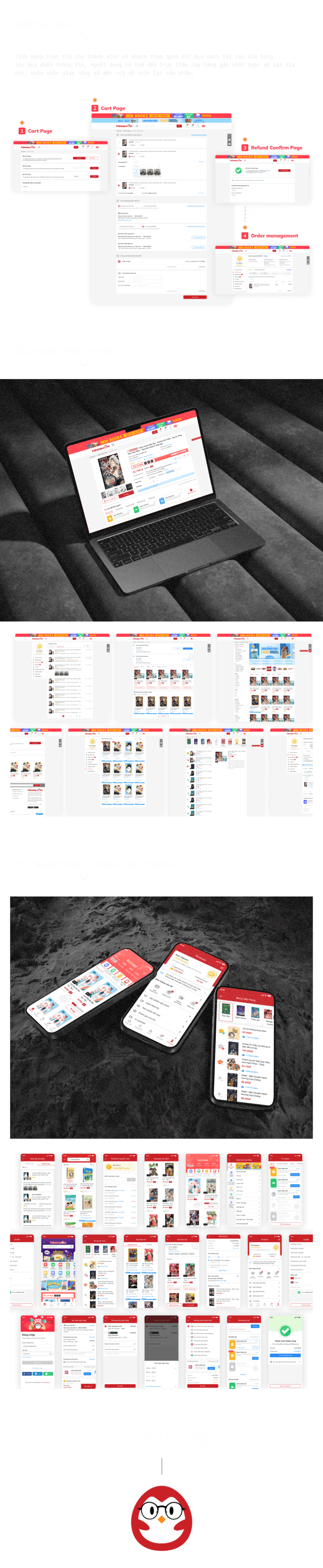 UI Design 3 UXUI case study Fahasa - UXUI Product Design Nguyen Tan Toan