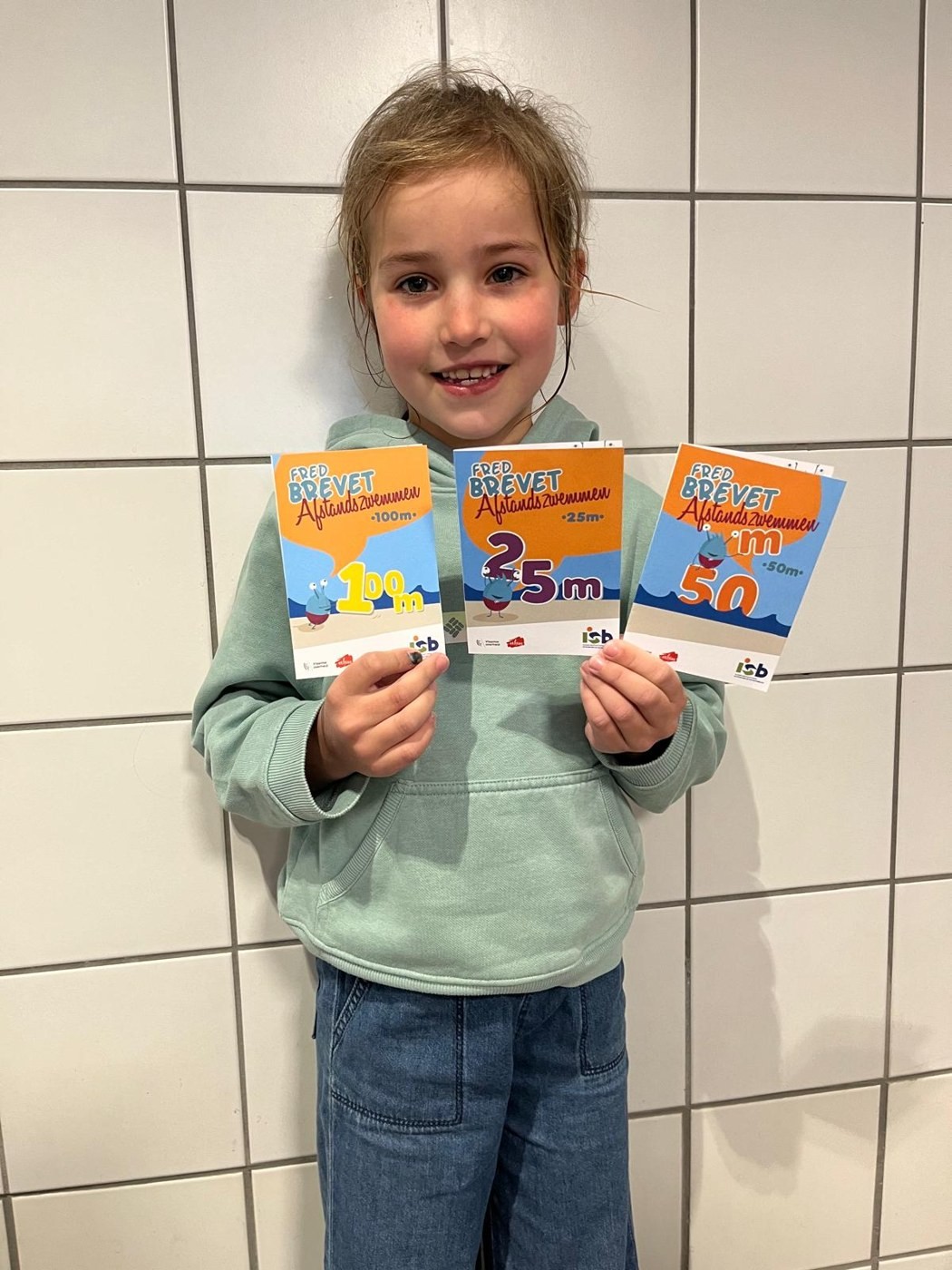 Leerling met behaald brevet