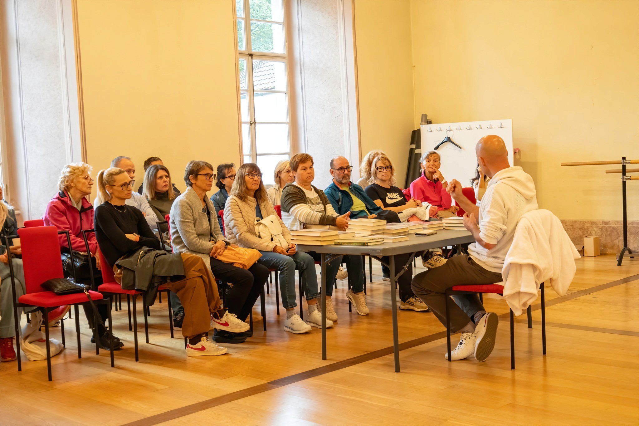 Young Men Looking at the Laptop Screen and Smiling