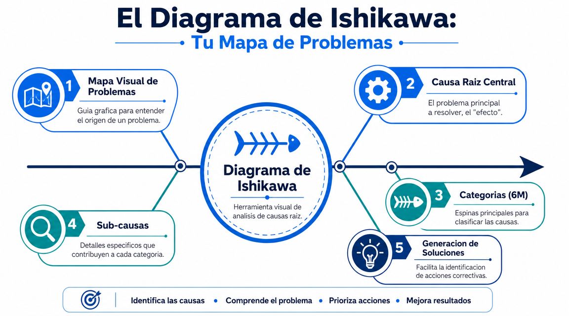 El Diagrama de Ishikawa como mapa de problemas