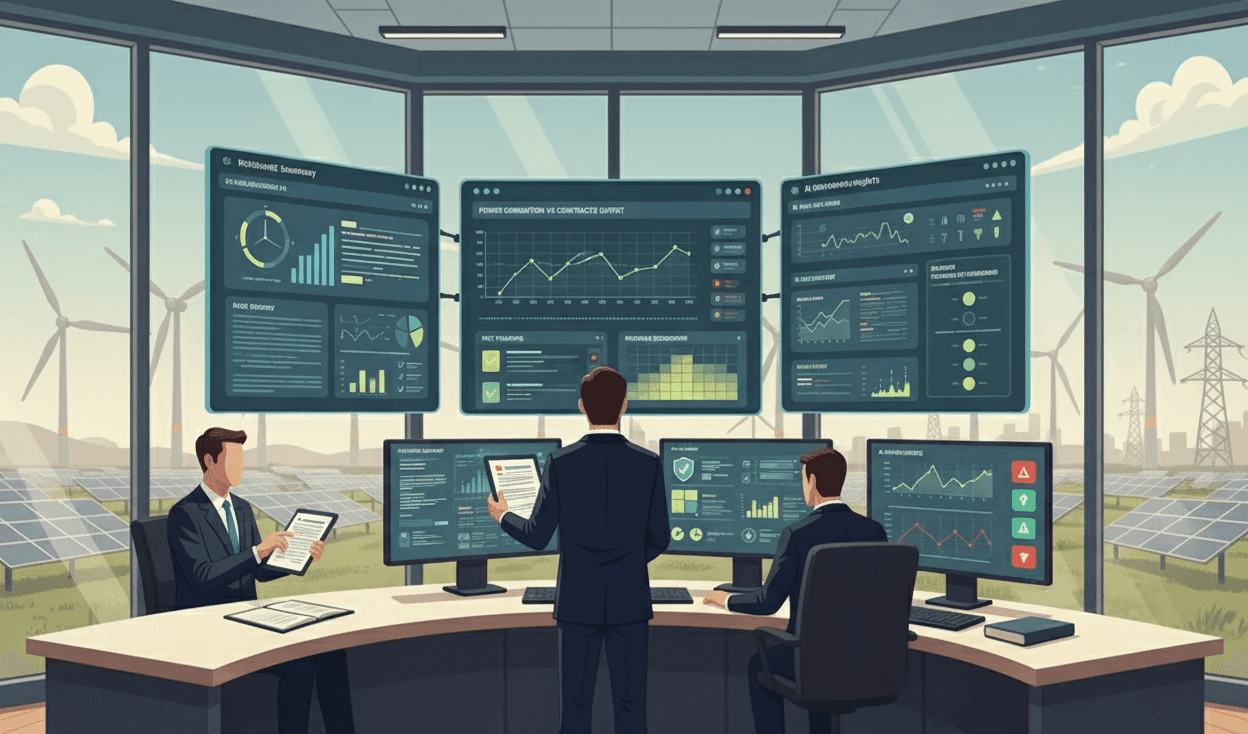 Complex Power Purchase Agreement (PPA) Management and Revenue Optimization
