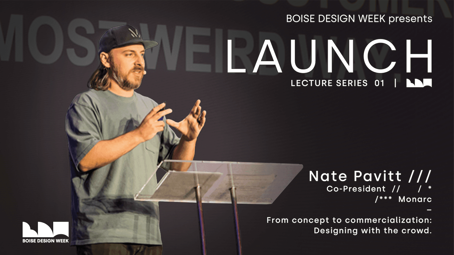 Golden gate bridge tower emerging from fog