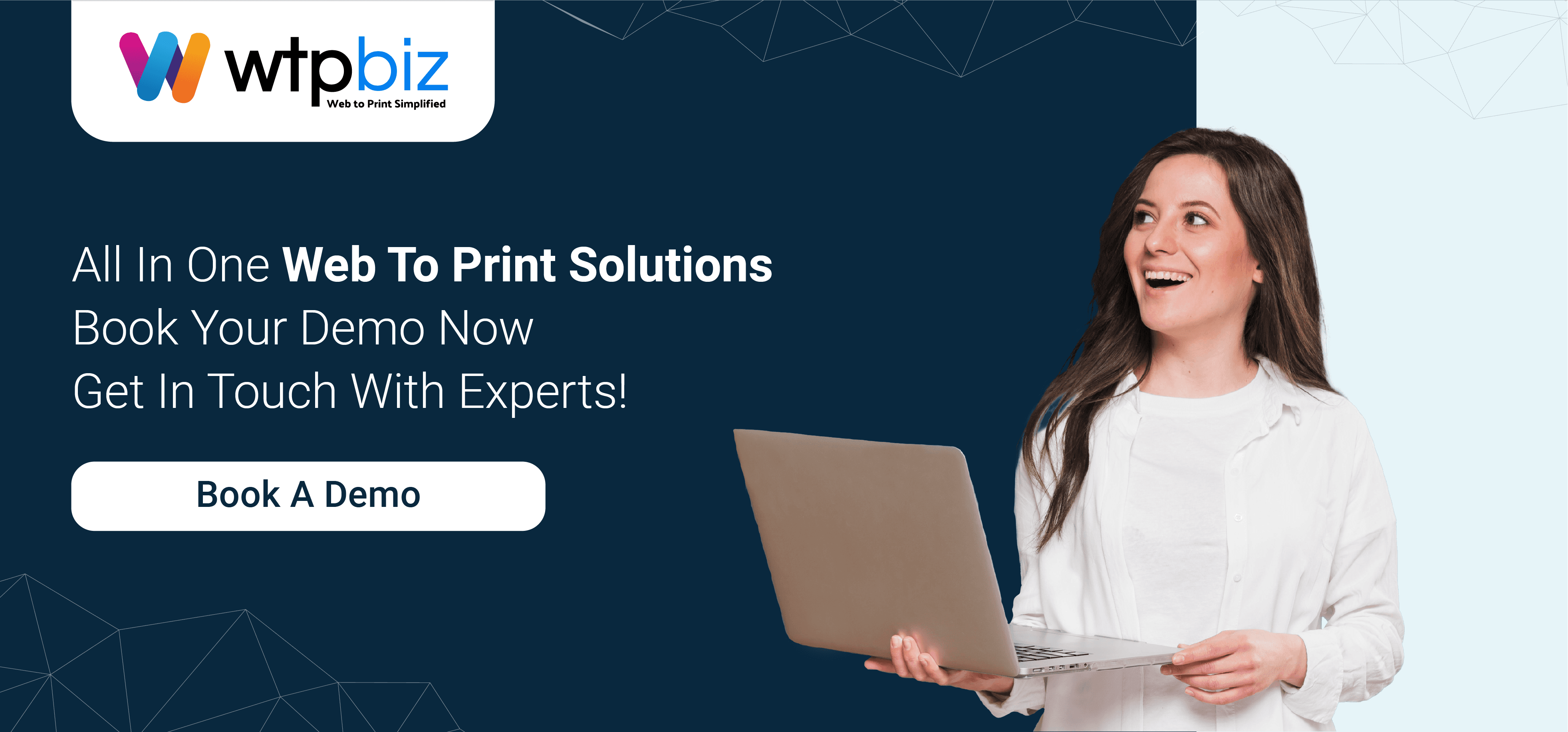 Book a demo for web to print solution