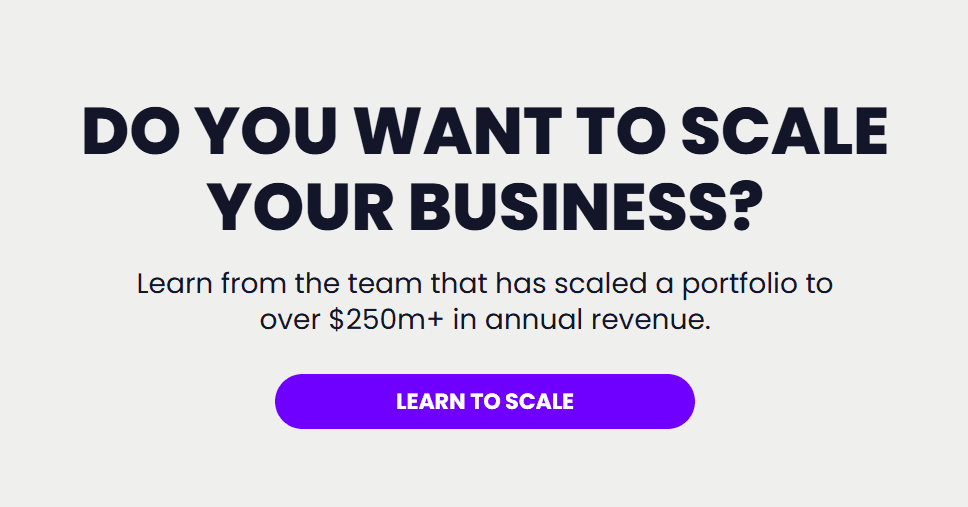 die Website von Alex hormozi - ein kleiner ausschnitt