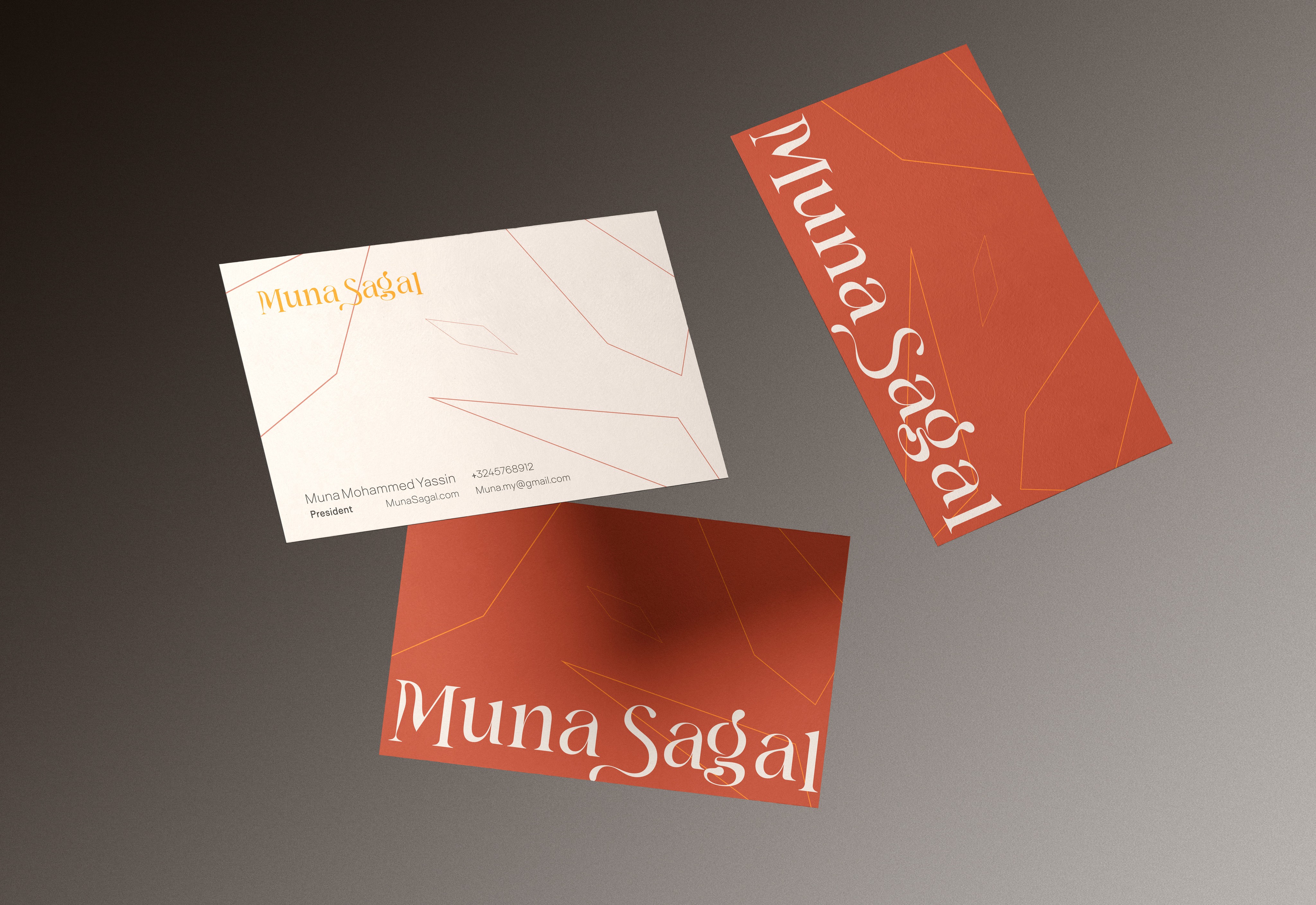 Muna sagal business card