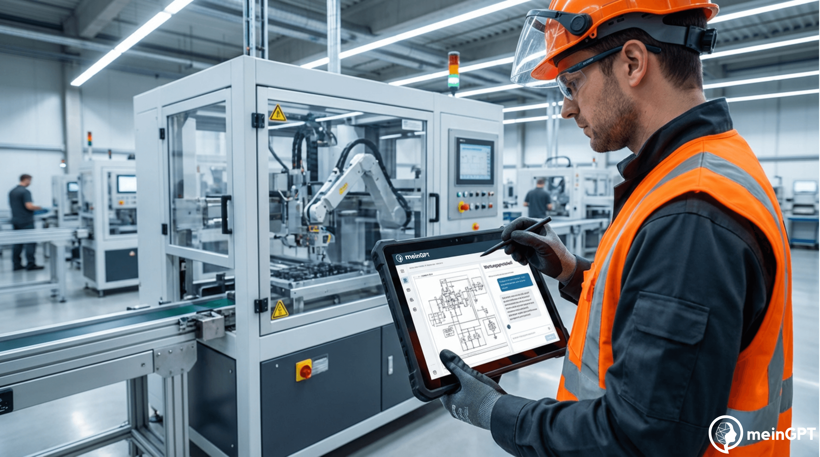 KI-Einsatz in der Produktion Shopfloor Wissensmanagement