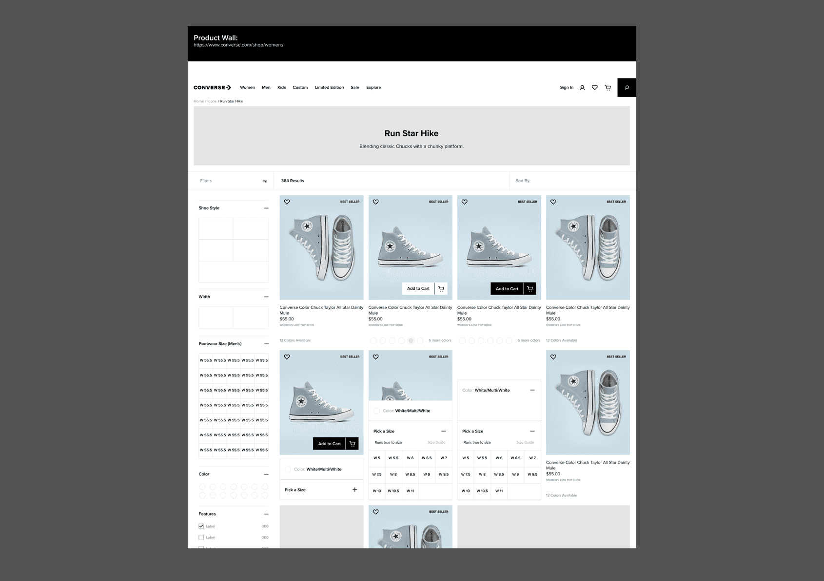 Product Wall
