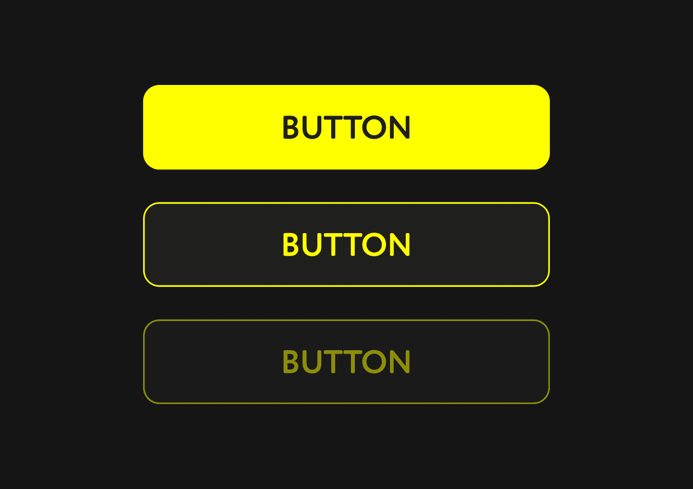 Three buttons labeled "BUTTON"