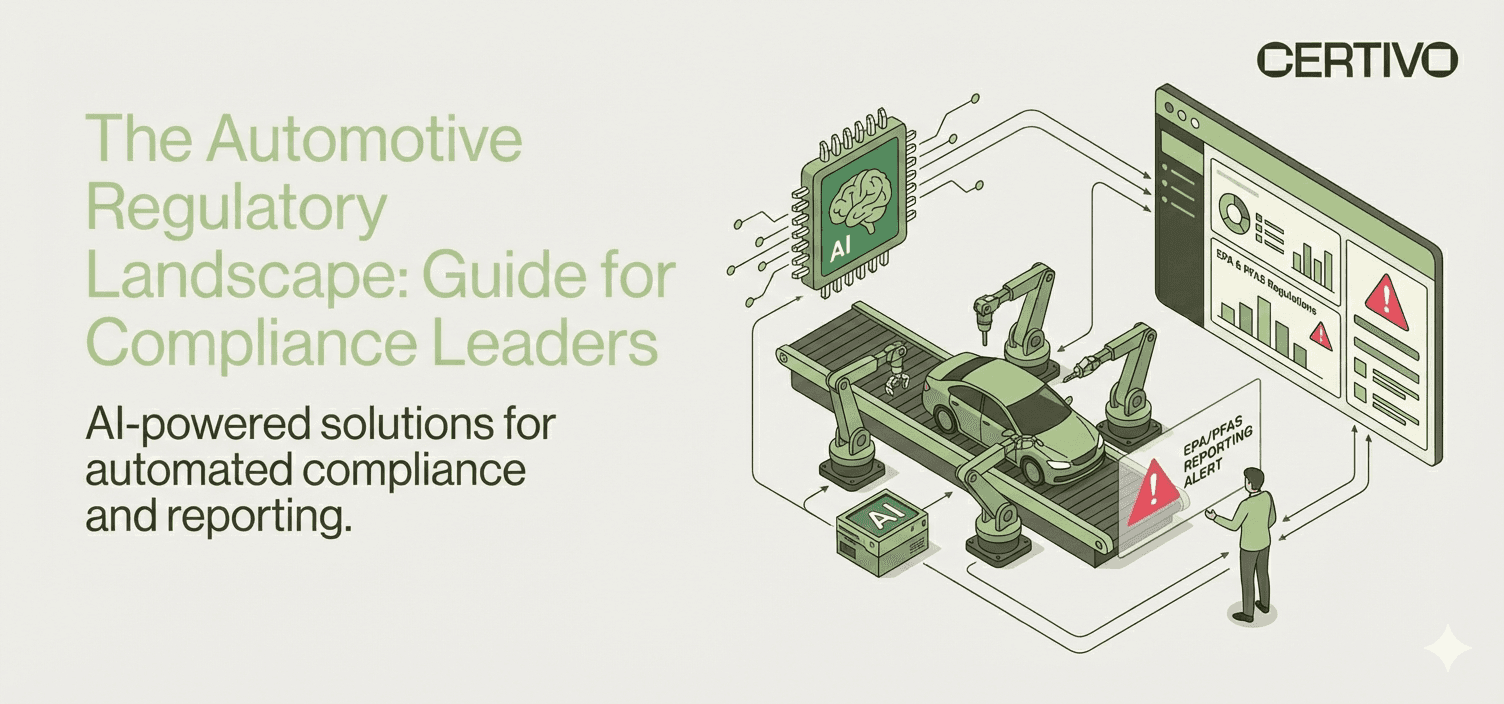 The Automotive Regulatory Landscape: Guide for Compliance Leaders