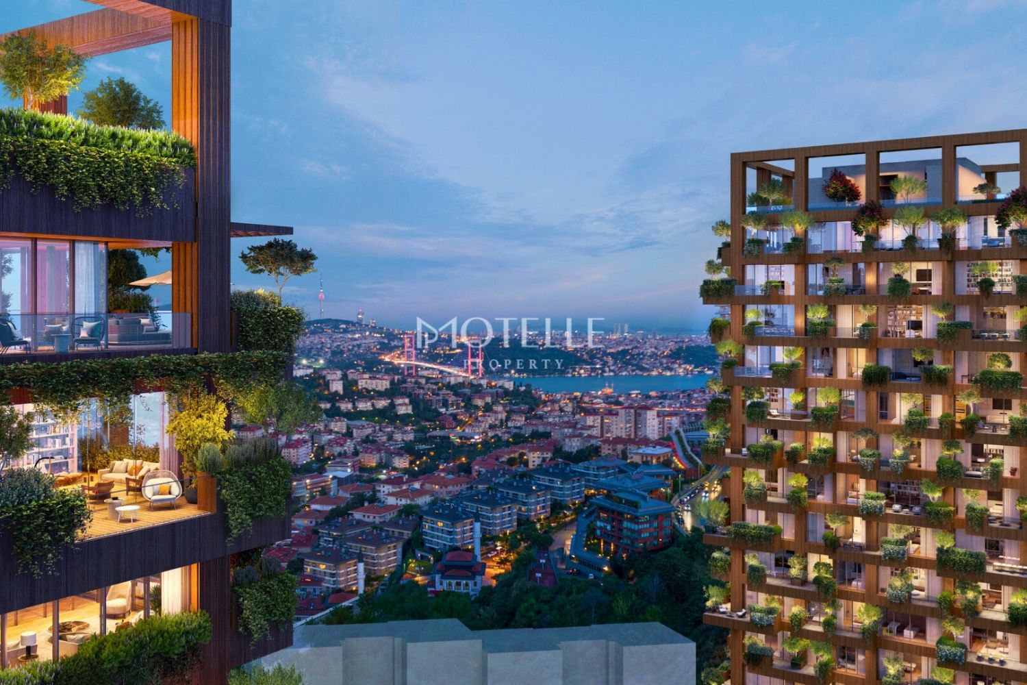 High-end apartment in Next Level Istanbul near Zorlu Center