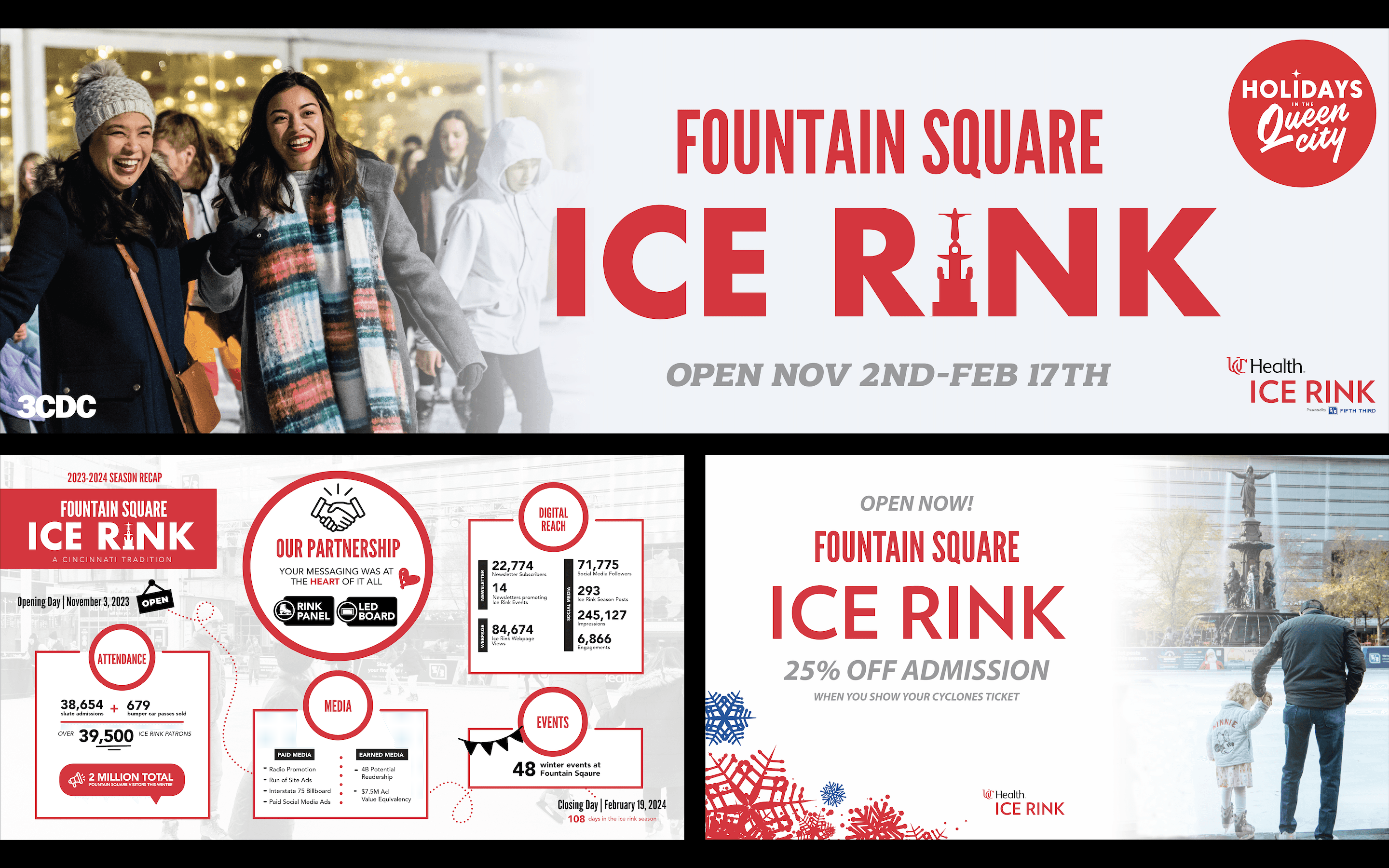 Hand holding waffle cone with three scoops of colorful pastel ice cream