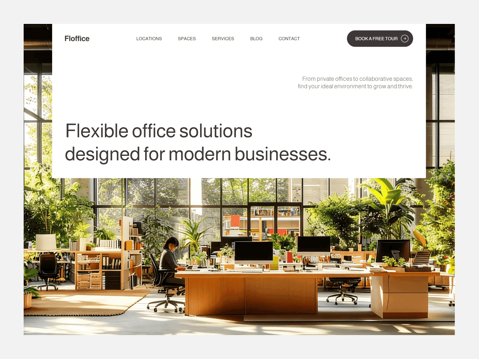 Floffice - real estate template