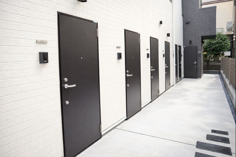 K-house西蒲田_玄関前