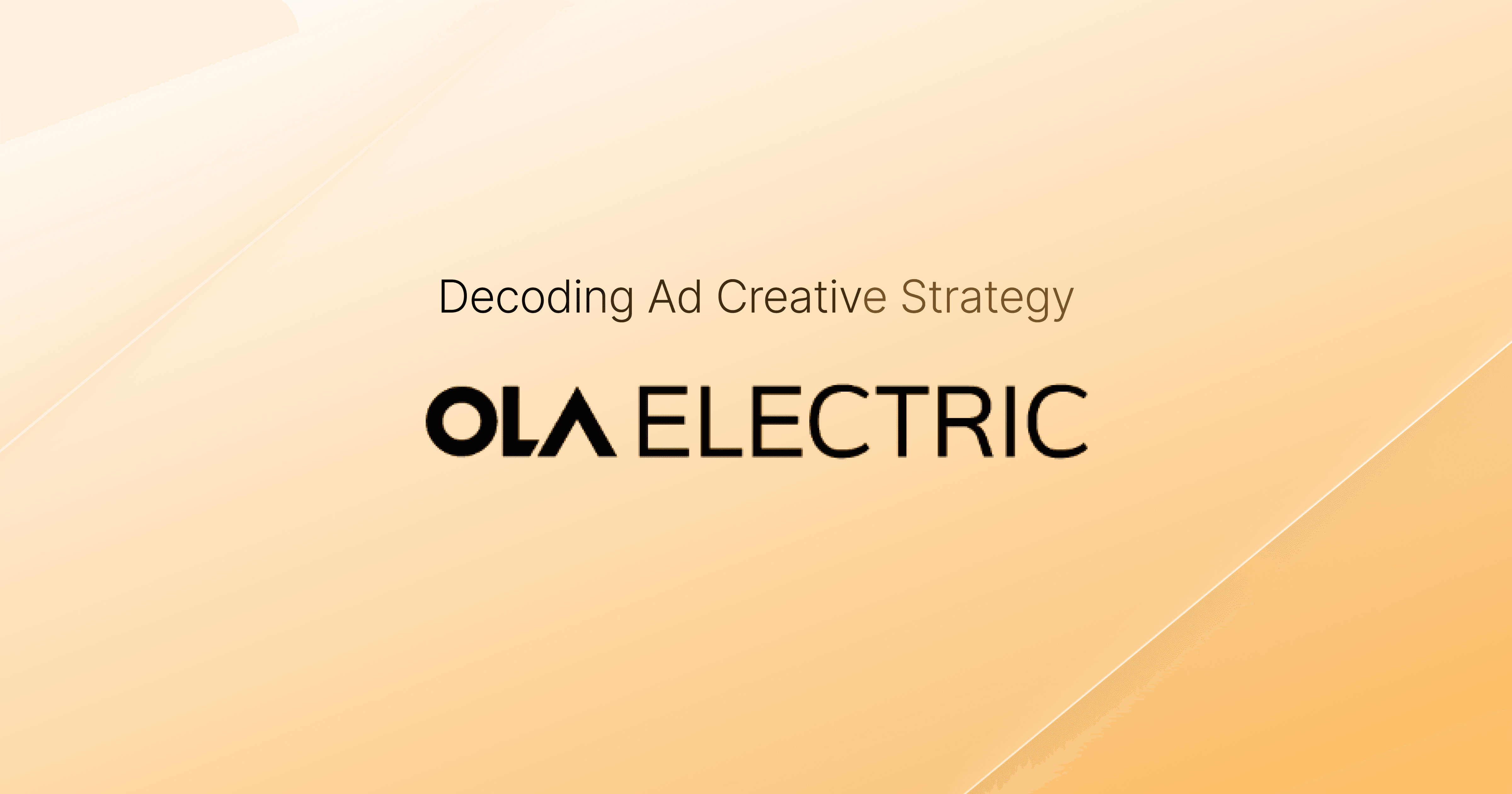 Decoding Urban Company's Ad Creative Strategy