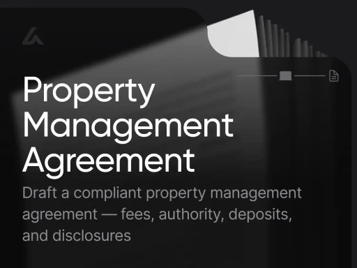 Property Management Agreement