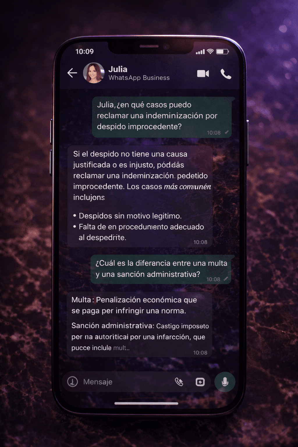 Abstract composition