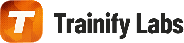 Trainify Labs Logo Horizontal Black
