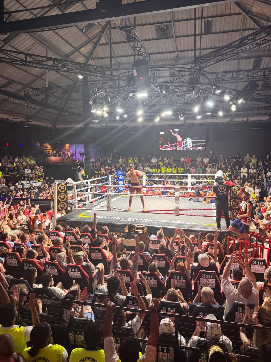 Muay Thai Camp Thailand - Kämpfer im Ring