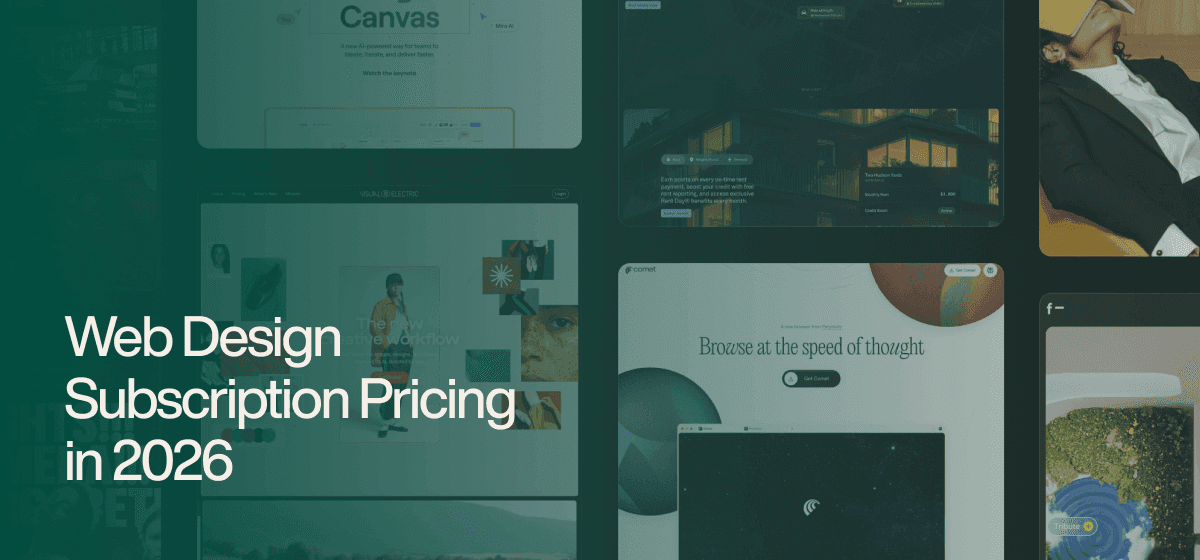 Understanding Web Design Subscription Pricing in 2026
