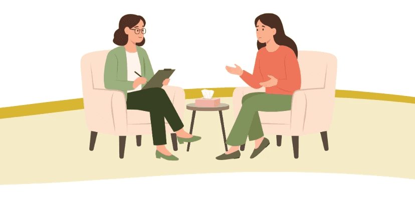 Section divider for Manchester Counselling & Therapy Homepage with Logo