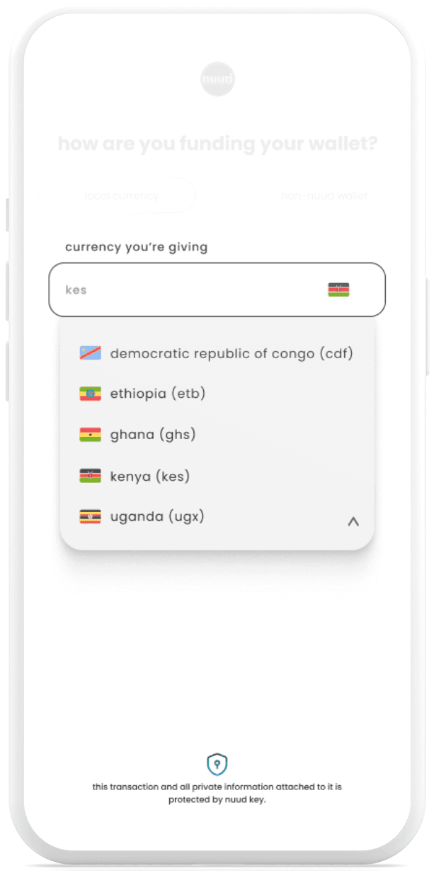 nuud money app home page