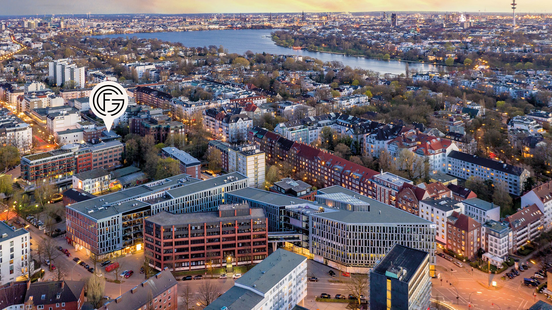 Standort GoldbekLofts Stadtteil Winterhude