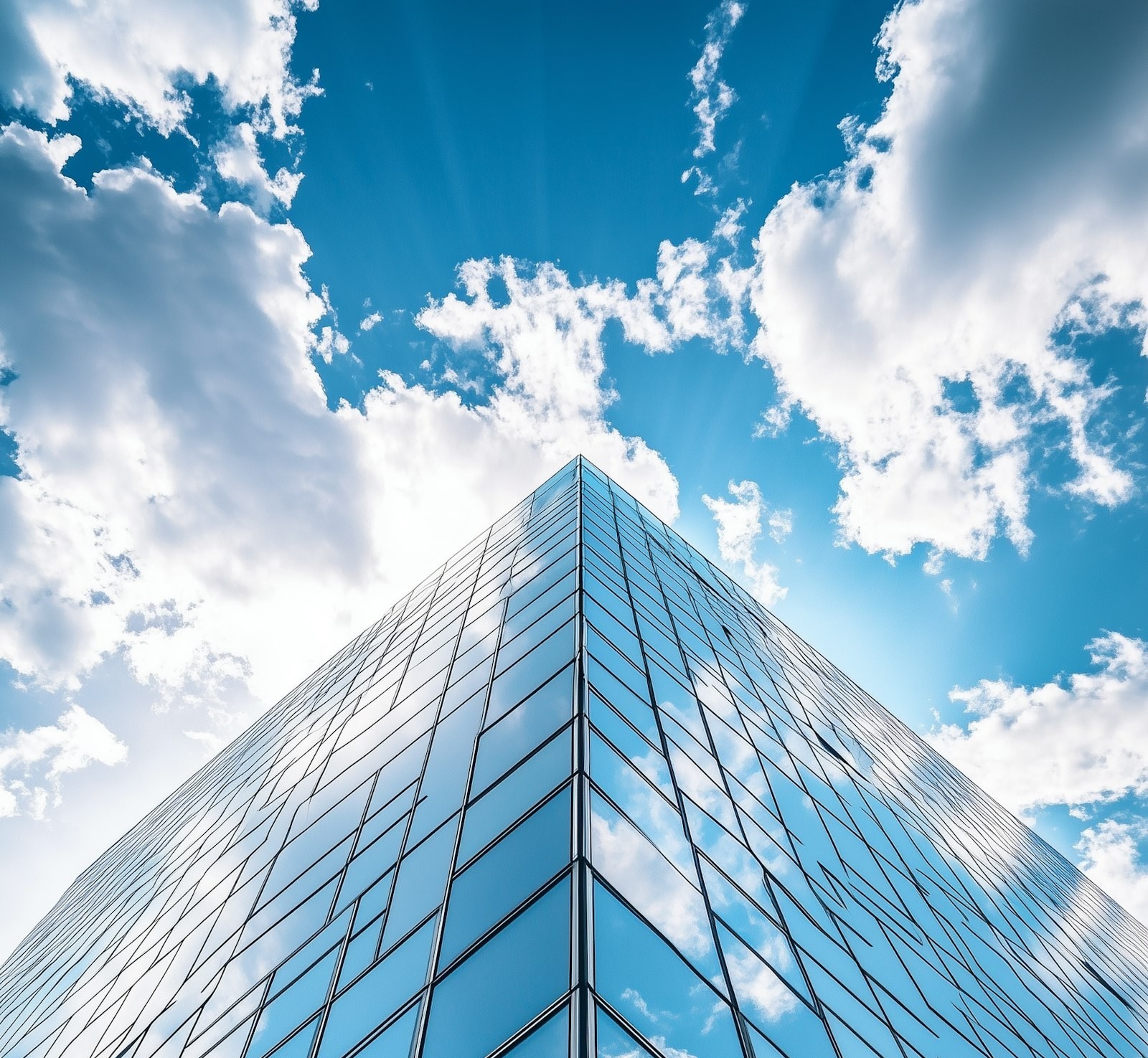 Skyline Plaza Clouds view