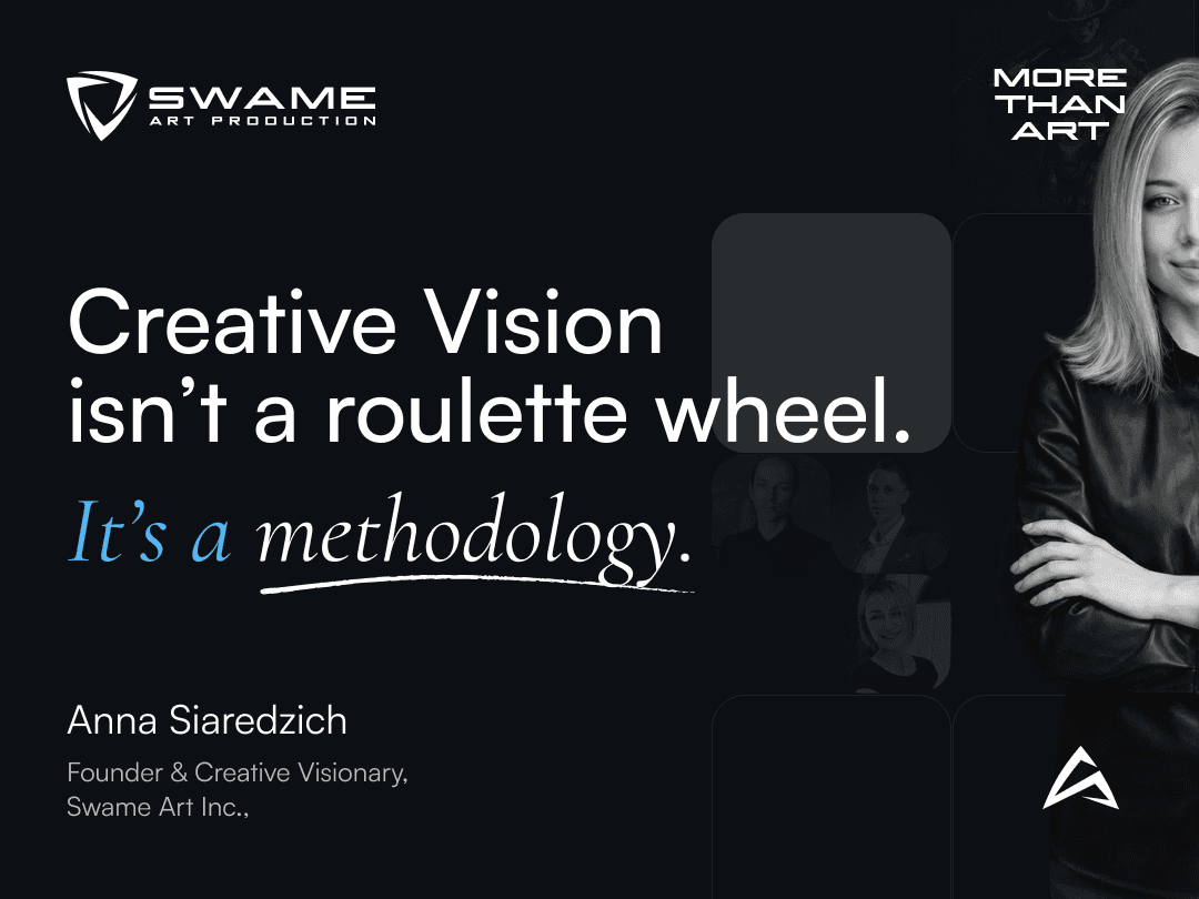 Anna Siaredzich about Creative Vision Is a Methodology, Not Luck