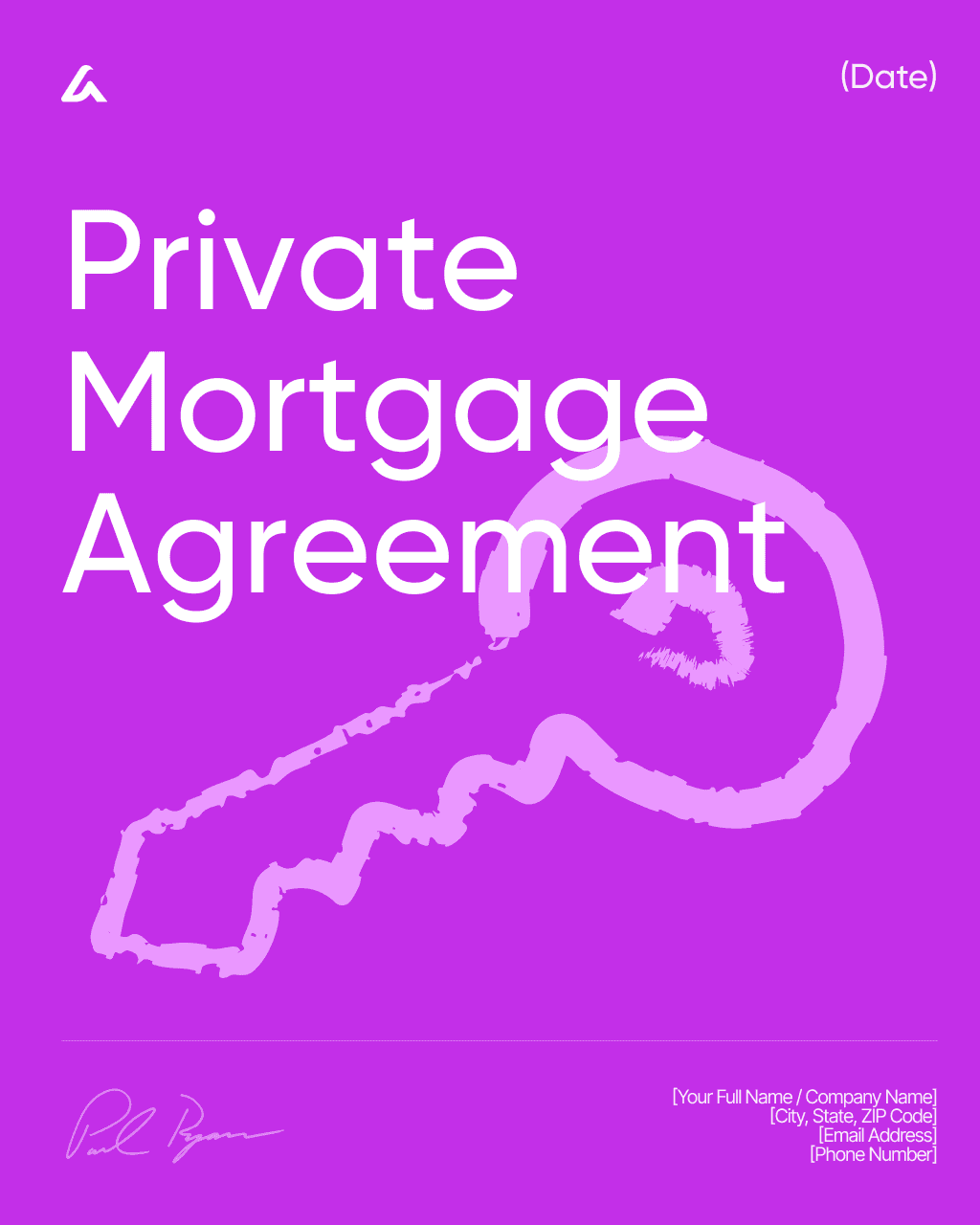 Private Mortgage Agreement