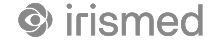 Irismed company logo with eye icon
