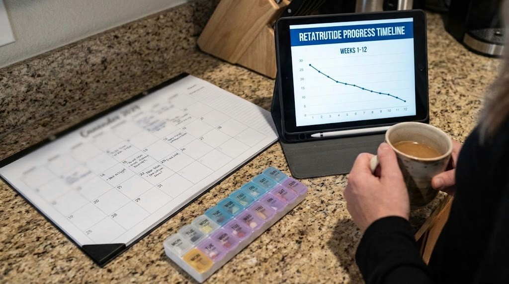 How long does retatrutide take to work