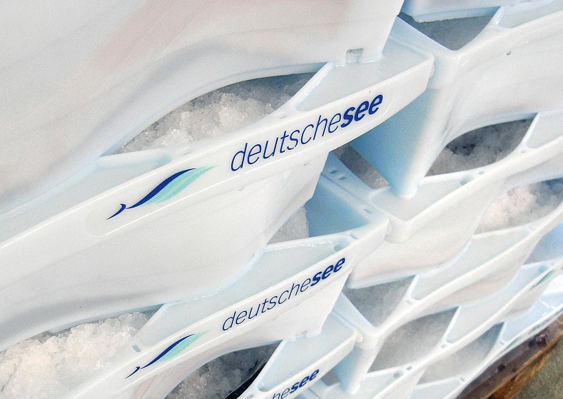 Mehrweg-Fischkisten für Deutsche See – nachhaltiges Verpackungsdesign und Produktentwicklung von design for human nature in Hamburg.