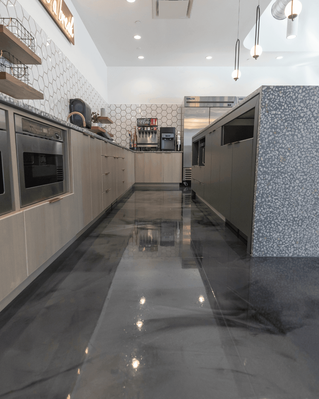 Indoor Floor Coating done by Elevated Coatings