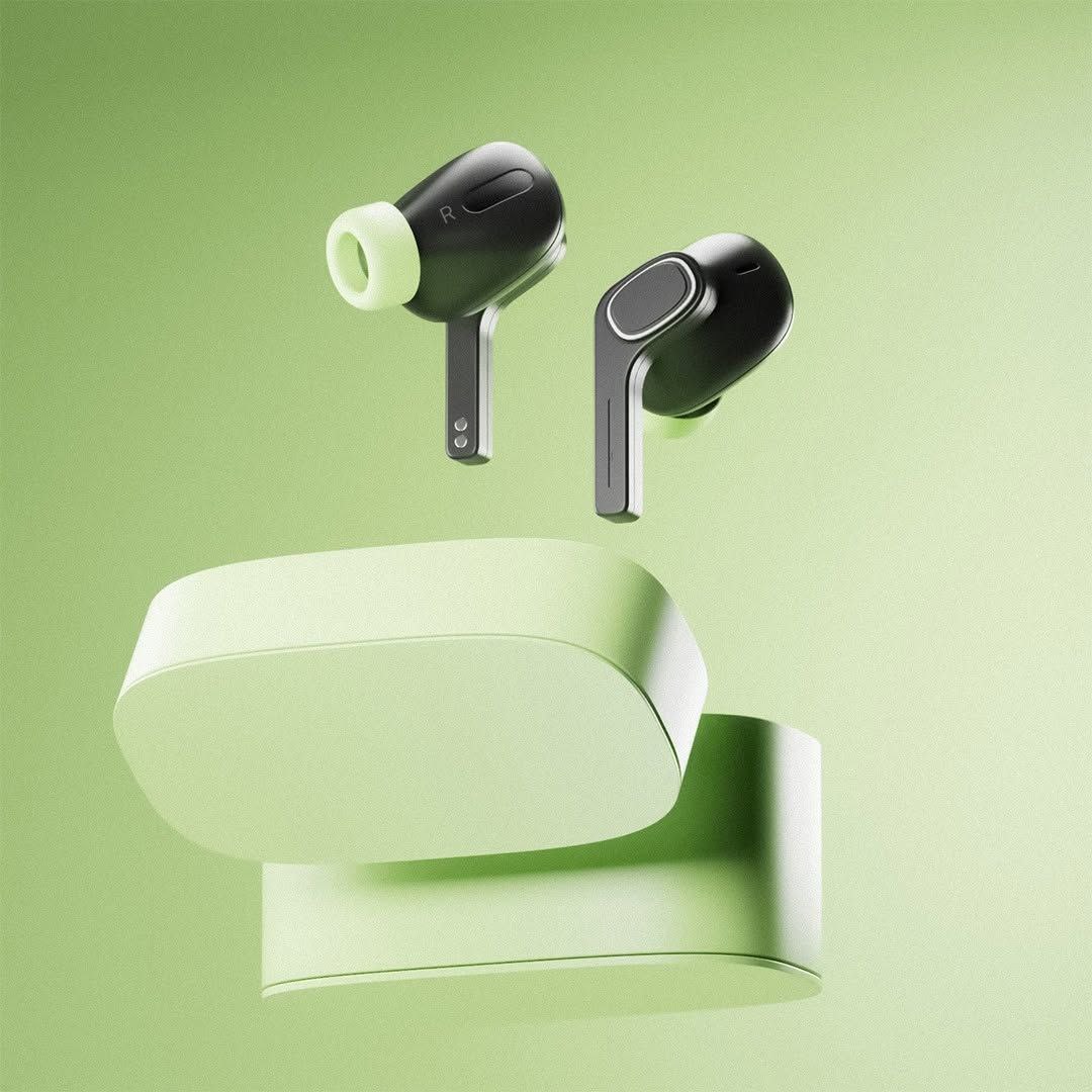 3D earbud design involves creating detailed digital models of earbuds, focusing on aesthetics, comfort, and functionality. It helps visualize the product's form, fit, and features before manufacturing, ensuring a sleek, ergonomic design.