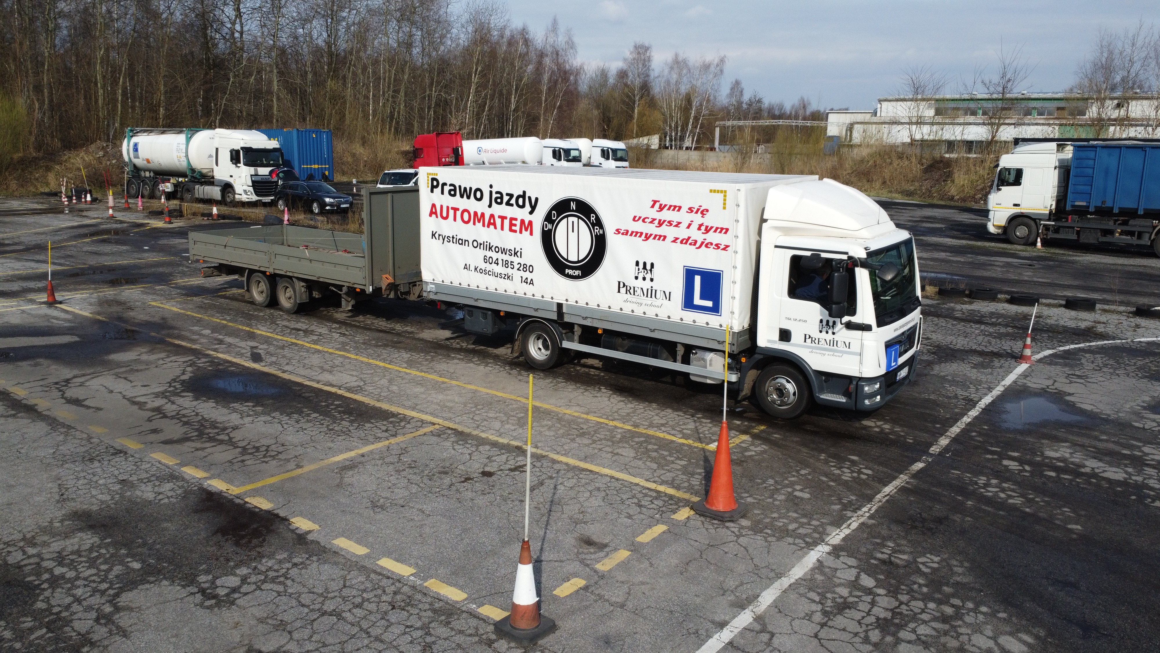 prawo jazdy kat C automat szkoła jazdy Częstochowa