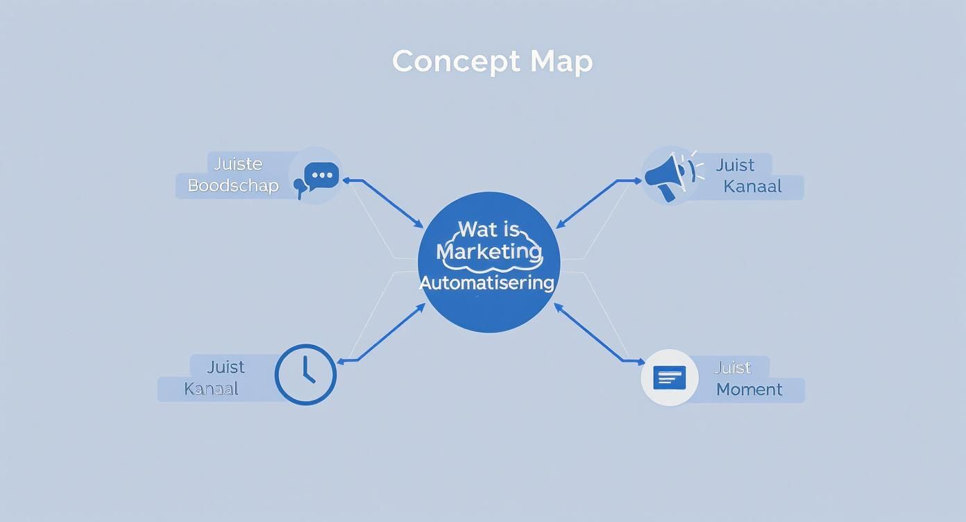 Infographic about wat is marketing automation