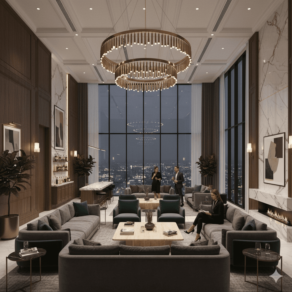 M3M Jacob & Co Residences, Sector 97, Noida Exclusive Residents' Lounges