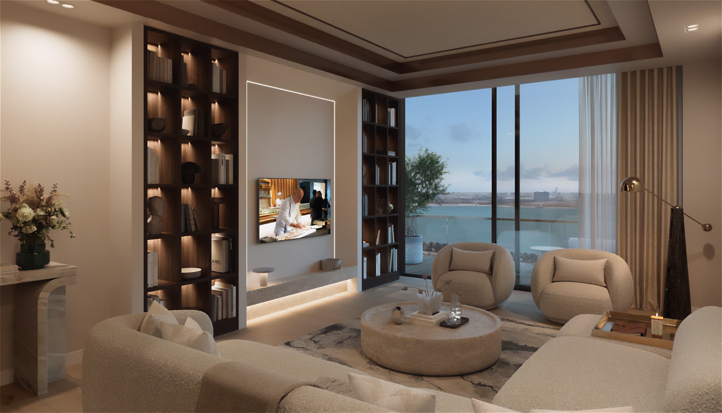 Nobu Residences Living Room