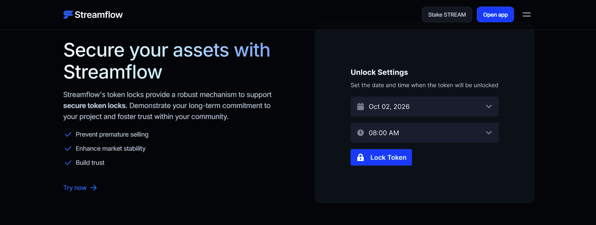 Streamflow Token Locks
