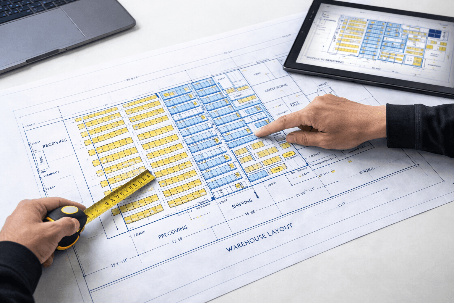 Monochromatic urban minimal landscape