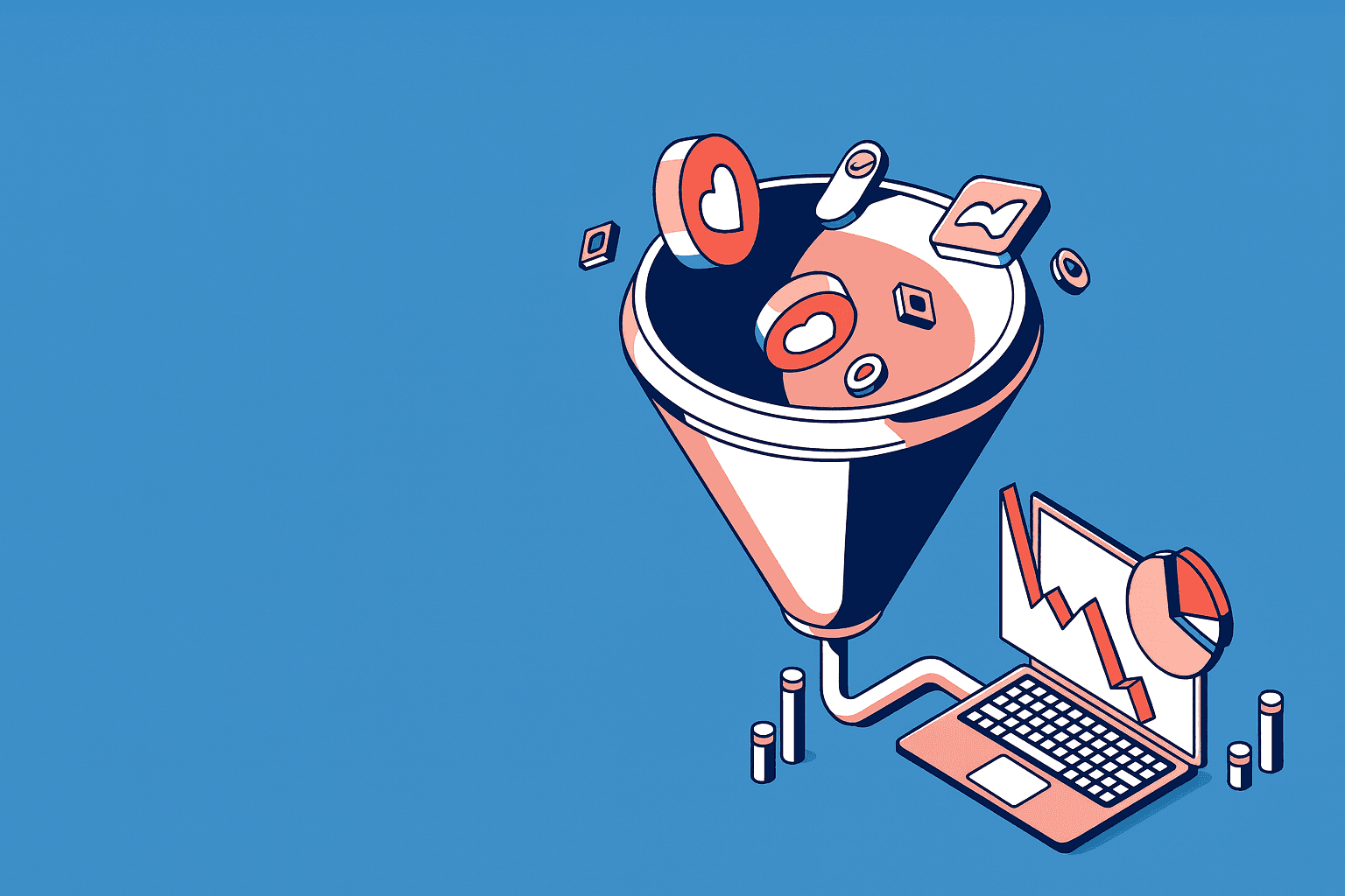 High-rise office building with sustainable design features