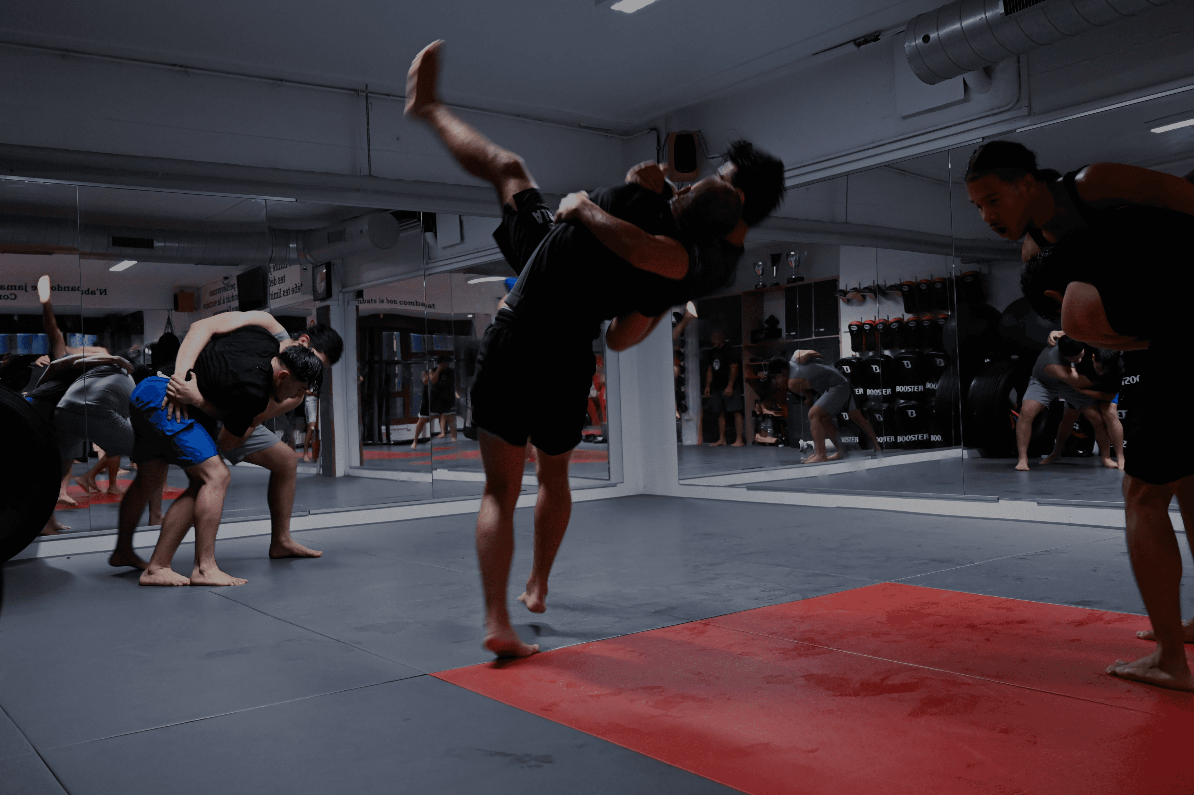 Académie d'arts martiaux à Cointrin.